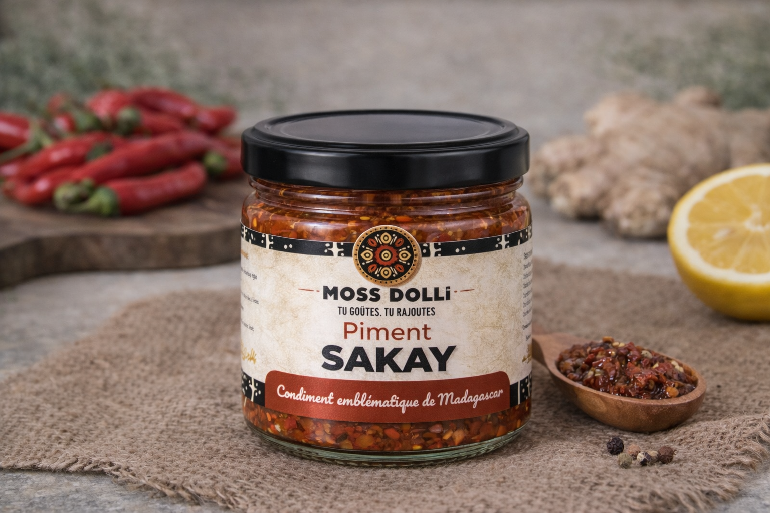 PIMENT SAKAY - Condiment épicé malgache